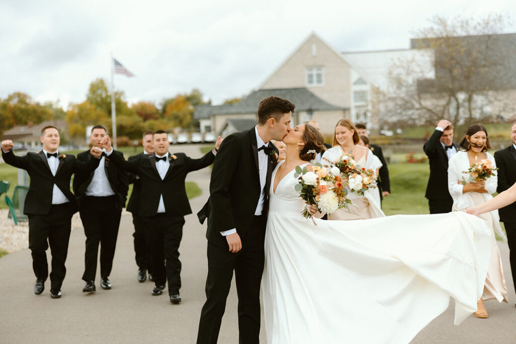 Iron and Ember clubhouse wedding in carmel indiana