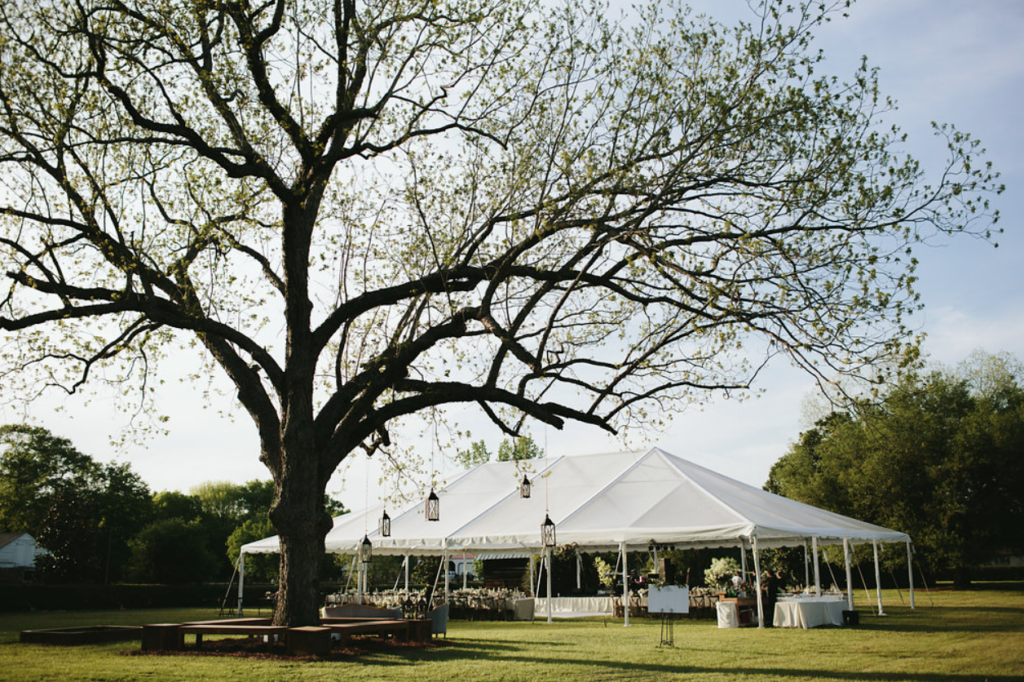 average cost of a tent wedding in indianapolis, indiana