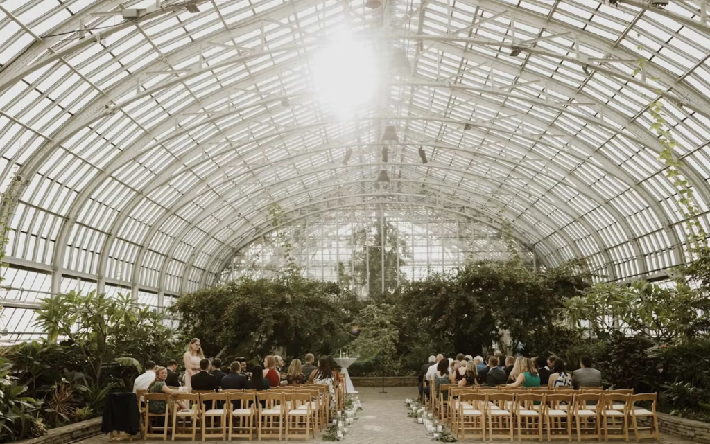 Midwest botanical wedding venues chicago