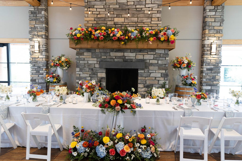 Sycamore at Mallow Run Winery mantle
