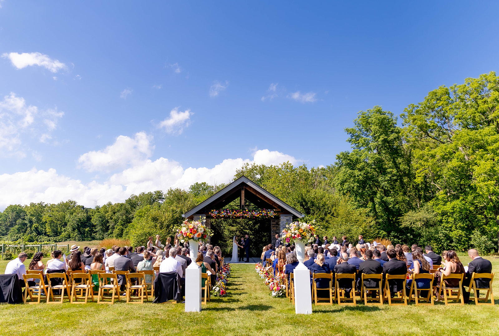 Sycamore at Mallow Run wedding, Bargersville Indiana