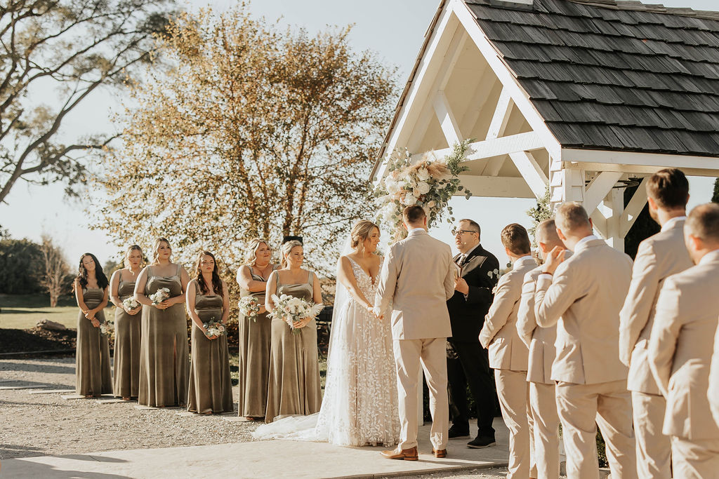 October wedding at white willow farms