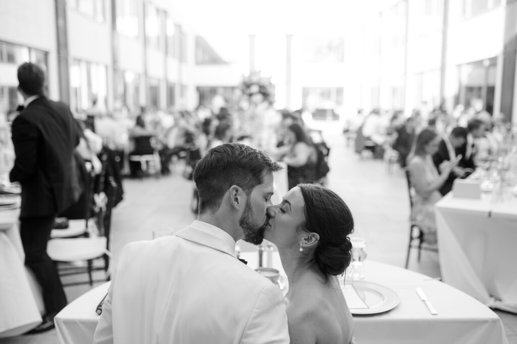luxe Indianapolis wedding couple