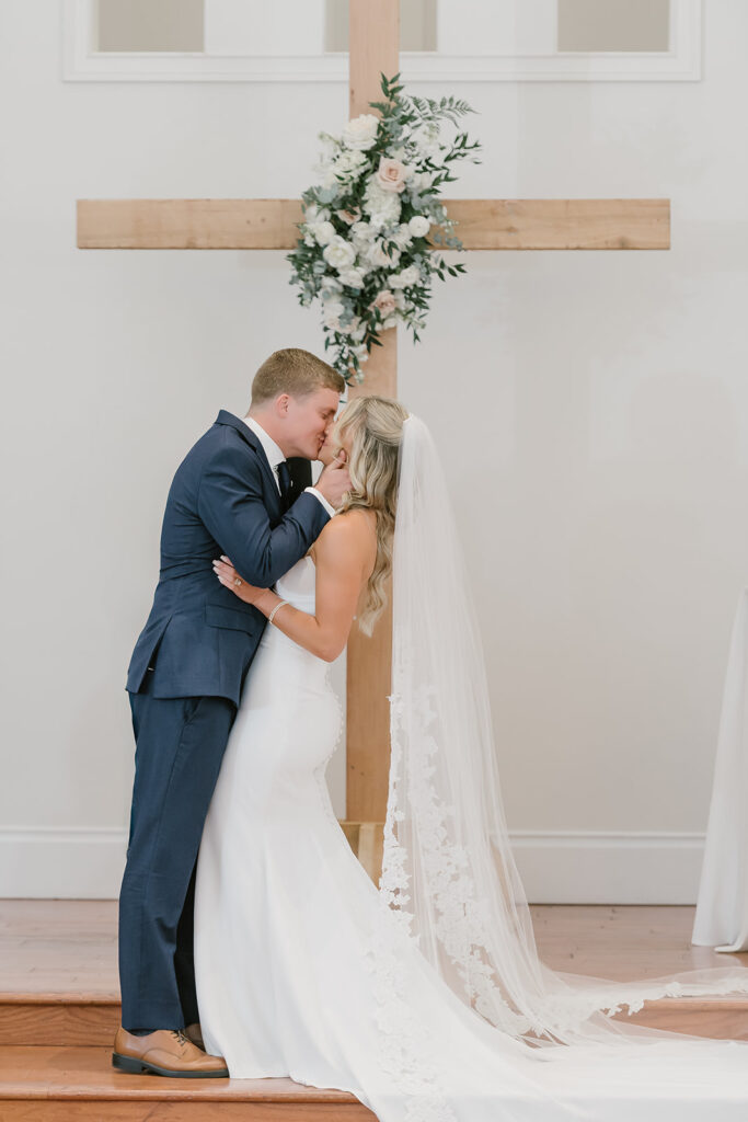 Ritz Charles Garden Pavilion Wedding - just married