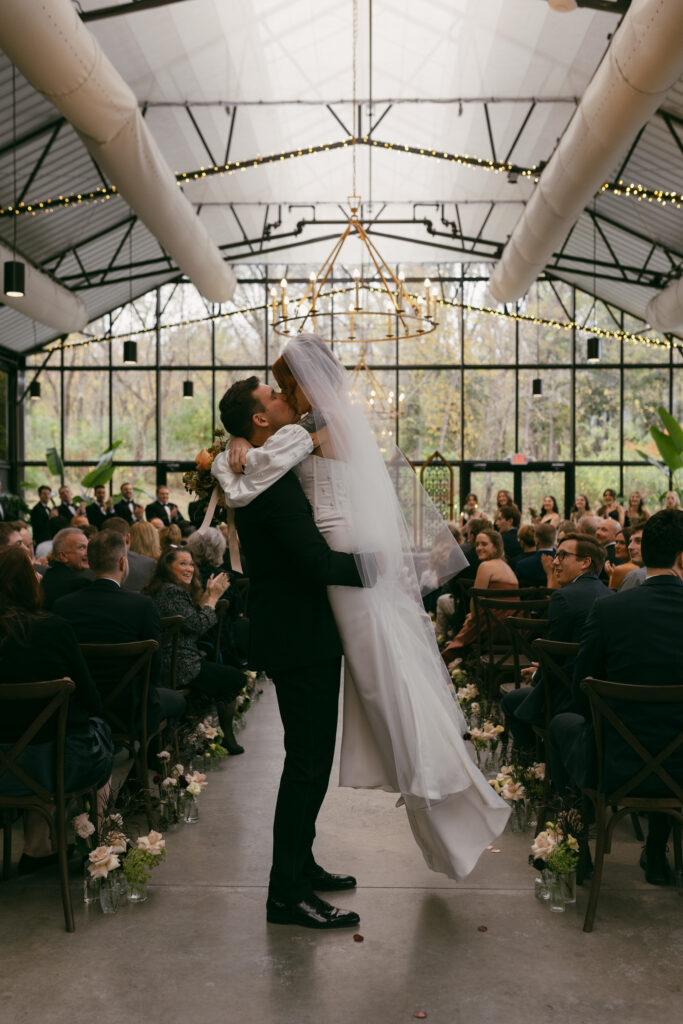conservatory at evergreen wedding - november 2025