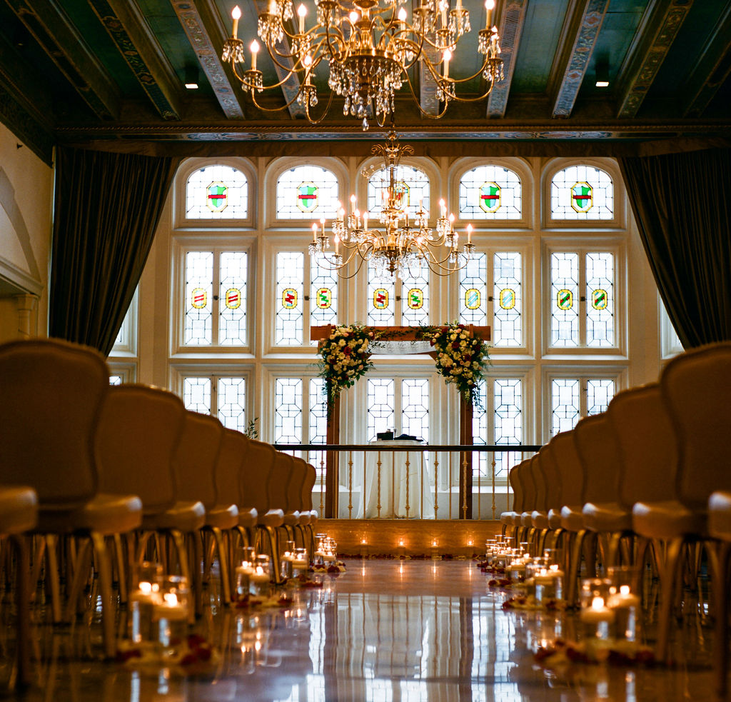 Wedding at the Columbia Club, Indianapolis, Indiana