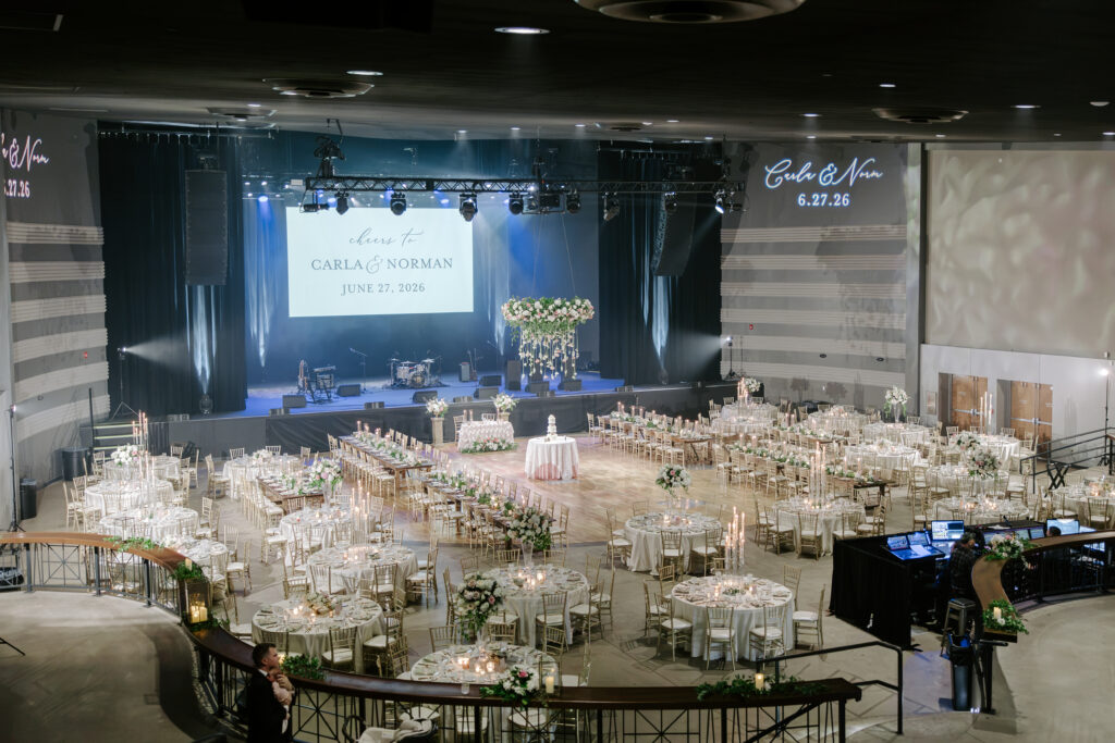 Clyde Theatre wedding fort wayne reception